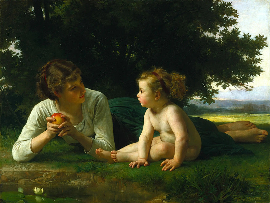 Kiusaaminen - Bouguereau