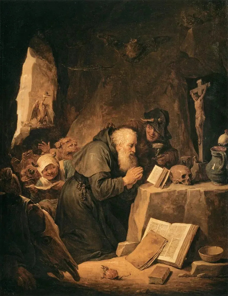 Pyhän Antoniuksen kiusaus - David Teniers nuorempi