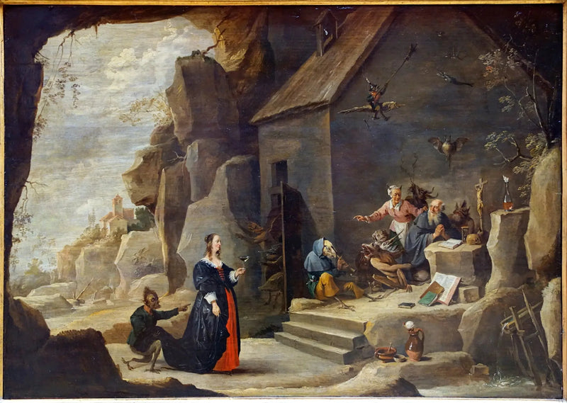 Pyhän Antoniuksen kiusaus - David Teniers nuorempi