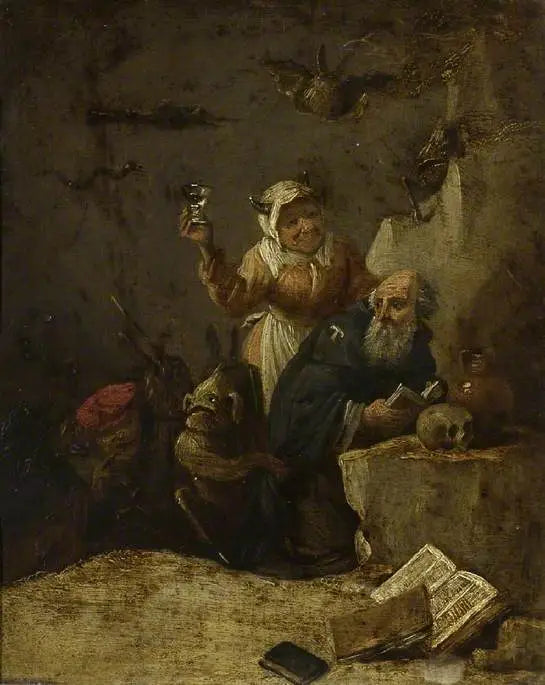 Pyhän Antoniuksen kiusaus - David Teniers nuorempi