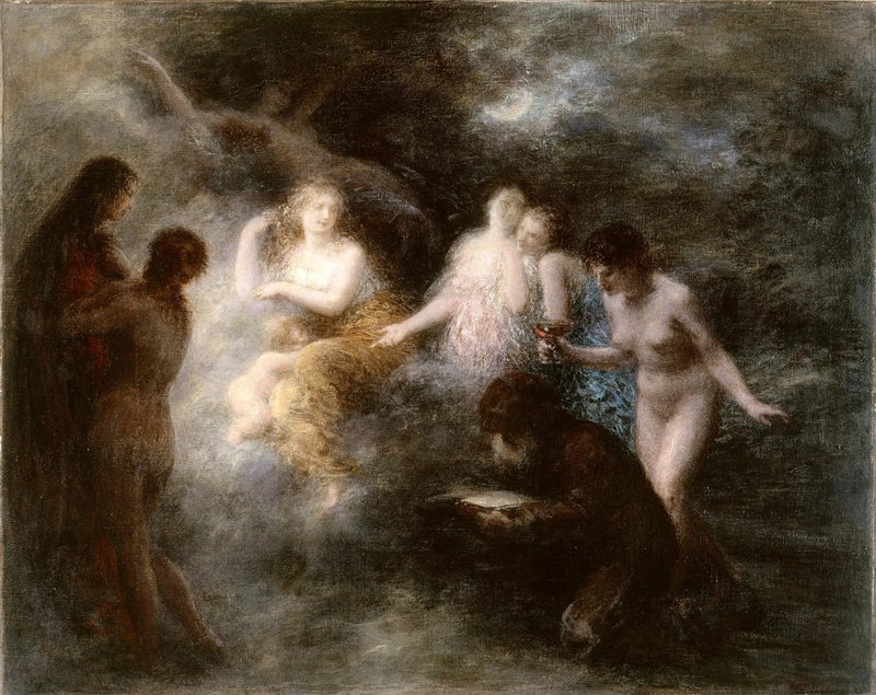 Pyhän Antoine kiusaus - Henri Fantin-Latour