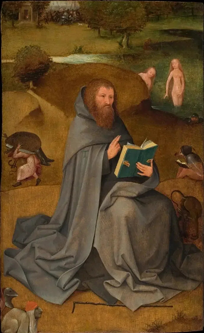 Pyhän Antonin kiusaus - Hieronymus Bosch