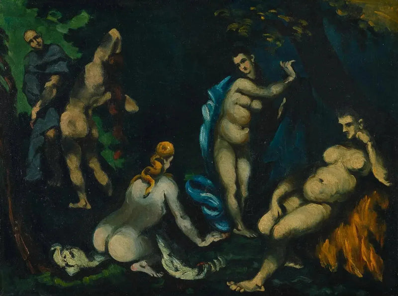 Pyhän Antoniuksen kiusaus - Paul Cézanne