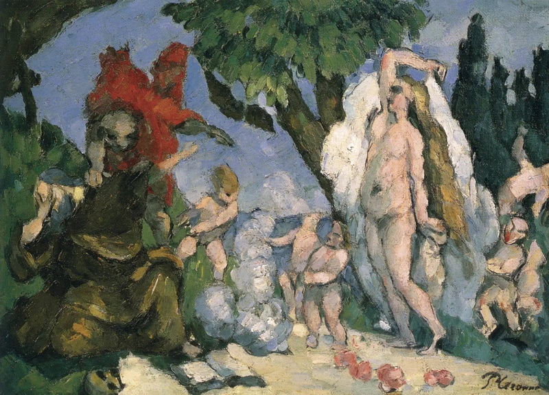 Pyhän Antoniuksen kiusaus - Paul Cézanne