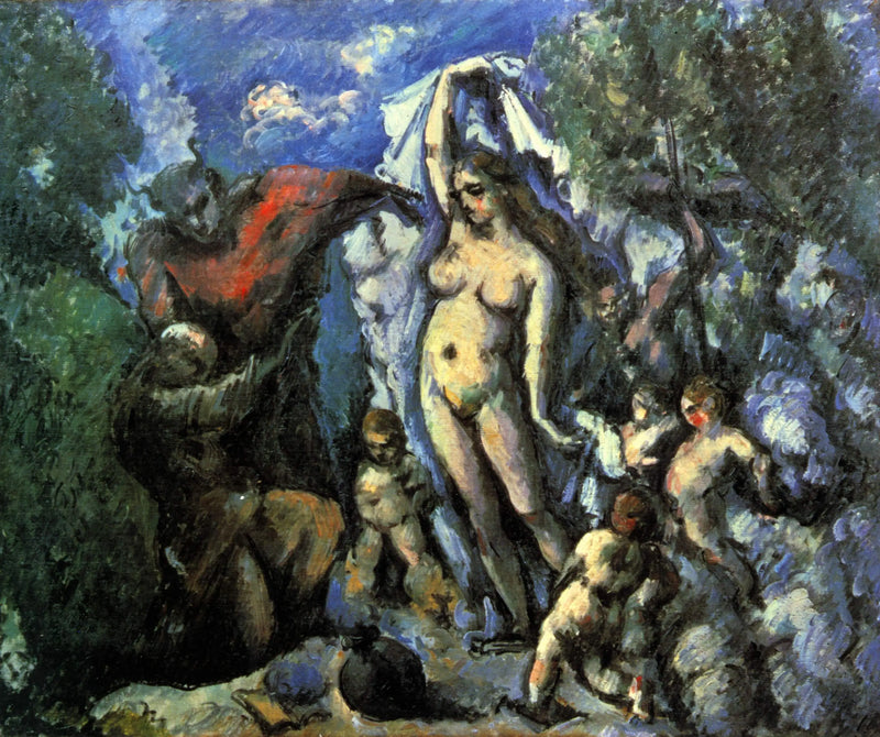 Pyhän Antoniuksen kiusaus - Paul Cézanne