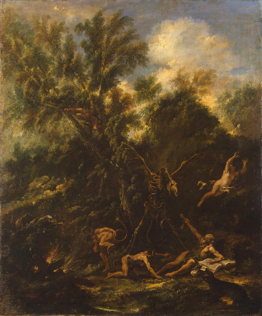 Pyhä Antoine'n kiusaus - Sebastiano Ricci