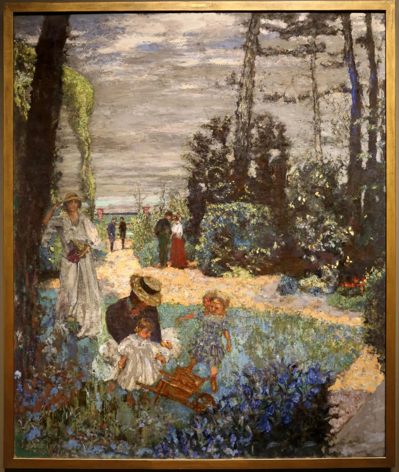 Vasouyn terassi - Puutarha - Édouard Vuillard