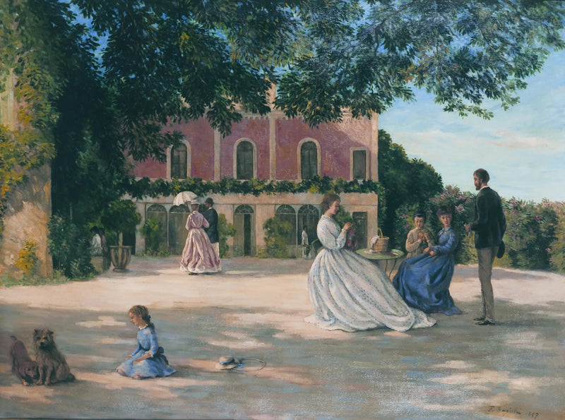 Méricin terassi - Frédéric Bazille