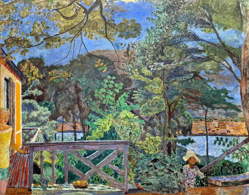 Vernonin terassi - Pierre Bonnard