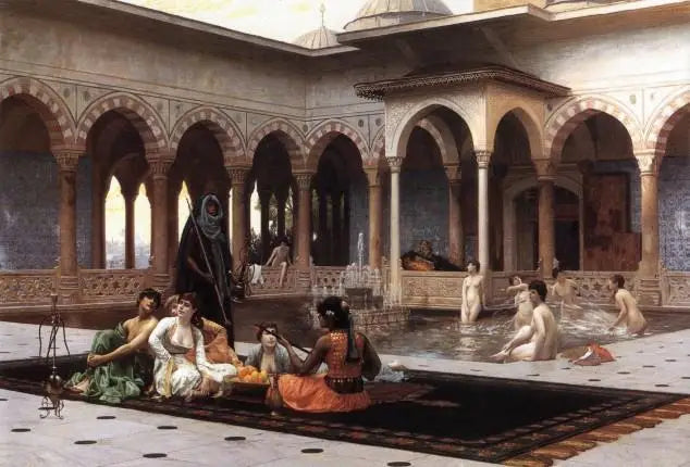 Seraillin terassi - Jean-Léon Gérôme