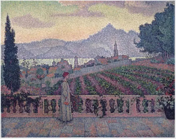 Terassi, Saint-Tropez - Paul Signac