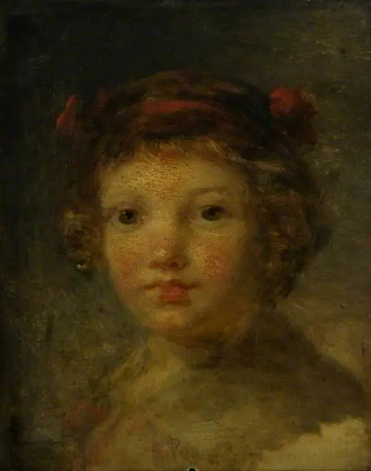 Lasten pää - Jean-Honoré Fragonard
