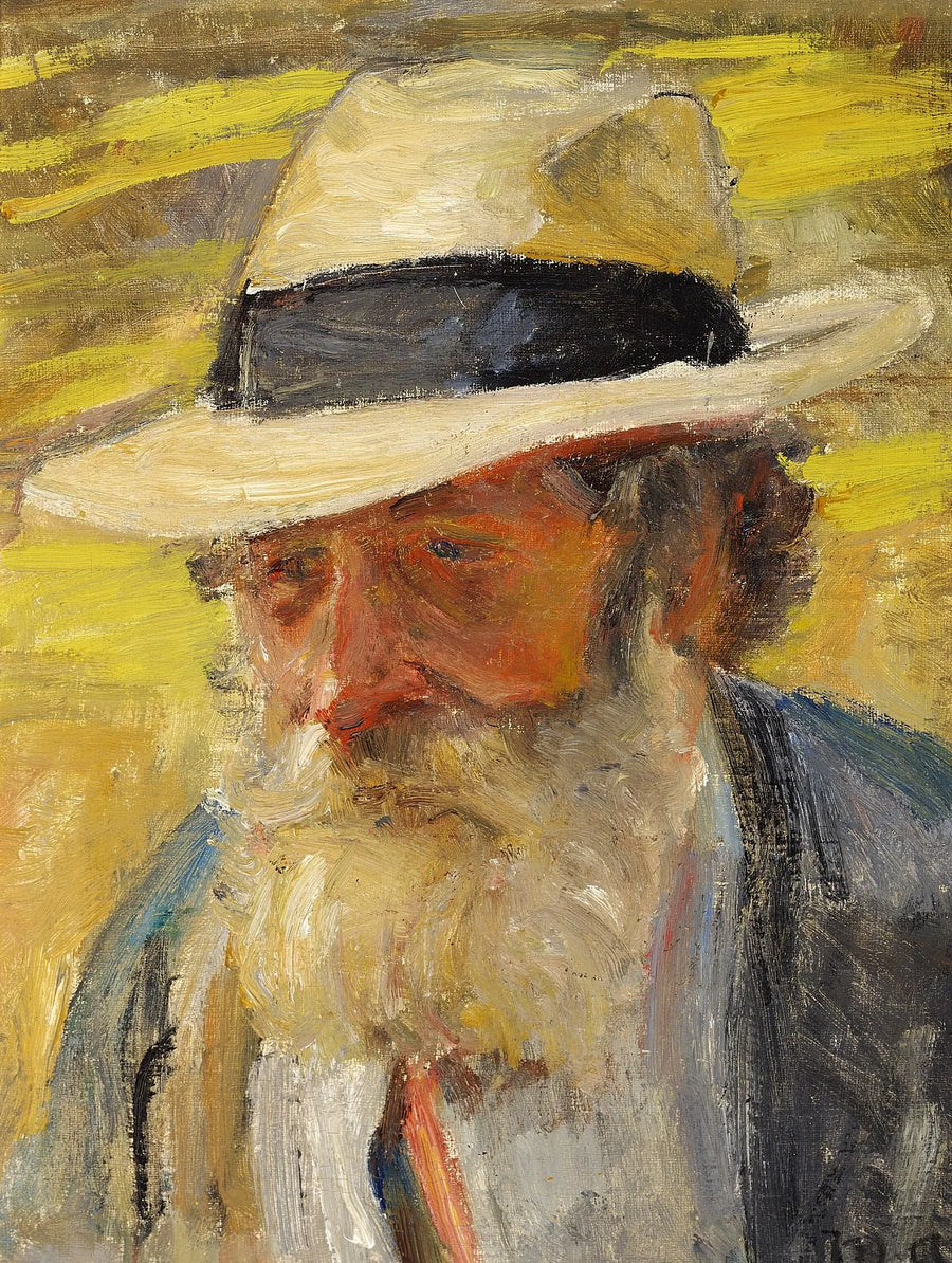 Vanhan miehen pää - Michael Peter Ancher