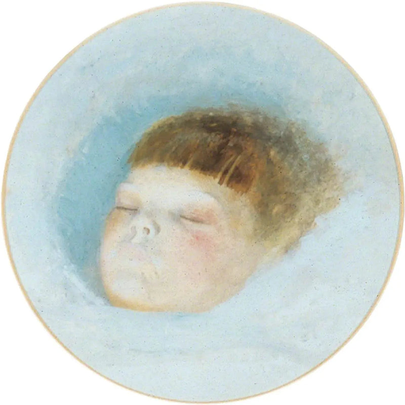 Gertrude Grimshaw'n pää - John Atkinson Grimshaw