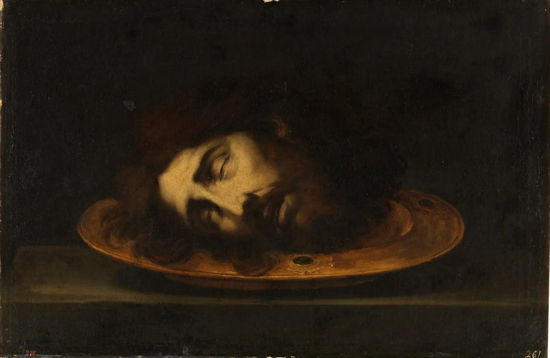 Pyhän Johanneksen Kasteen Pään - Bartolomé Esteban Murillo