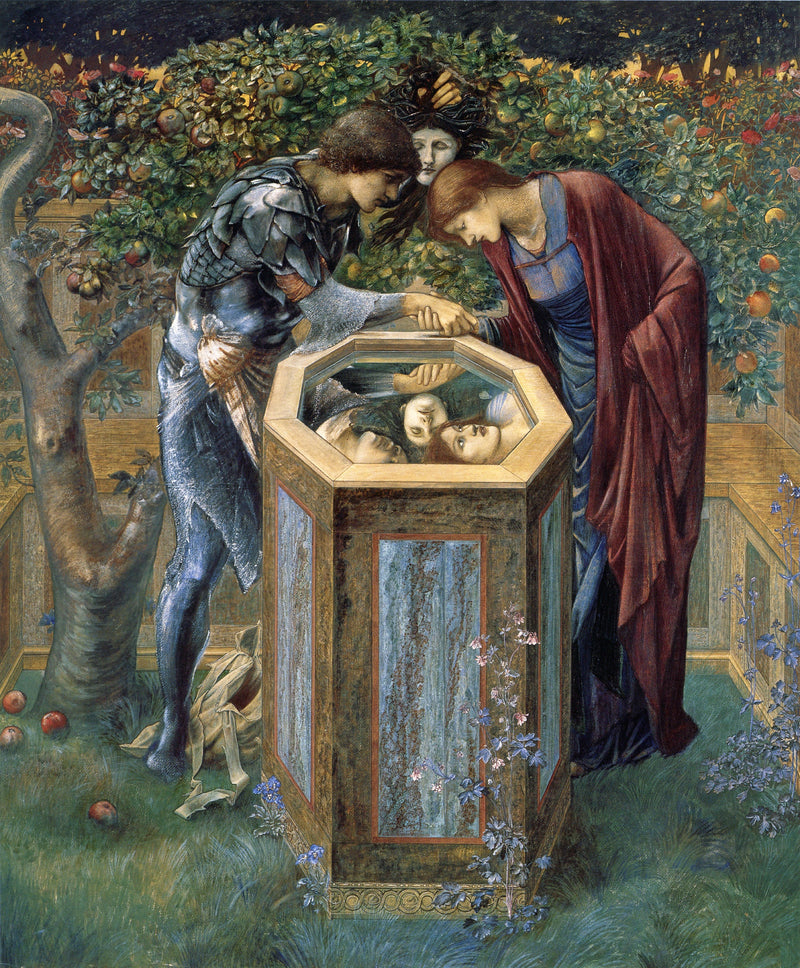 Kuolettava pää - Edward Burne-Jones
