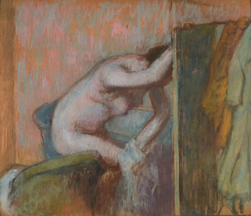 Kylvyn jälkeen - Edgar Degas