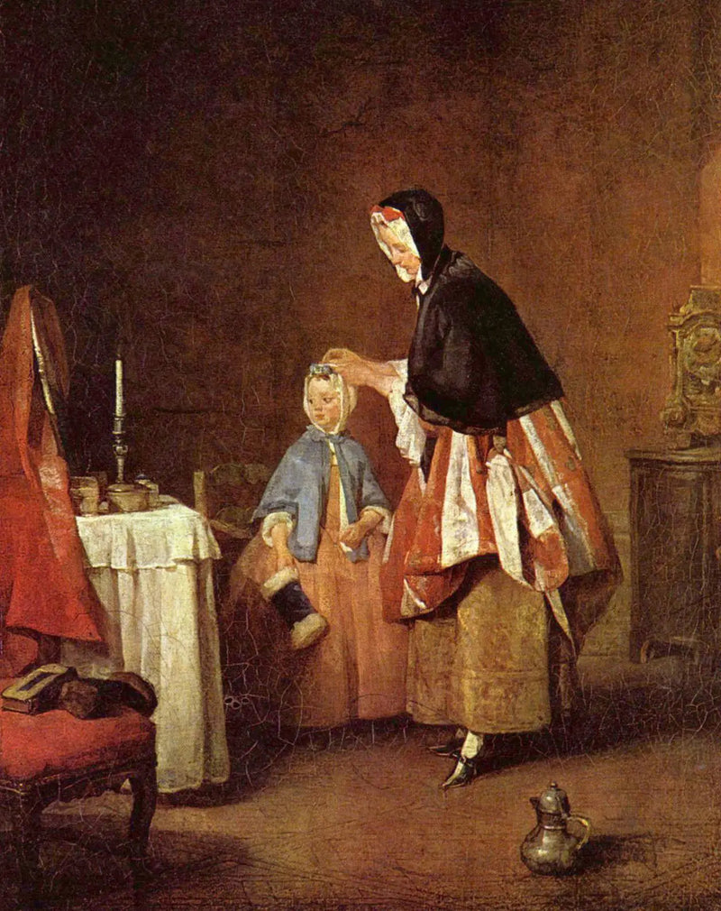 Aamun wc - Jean Siméon Chardin