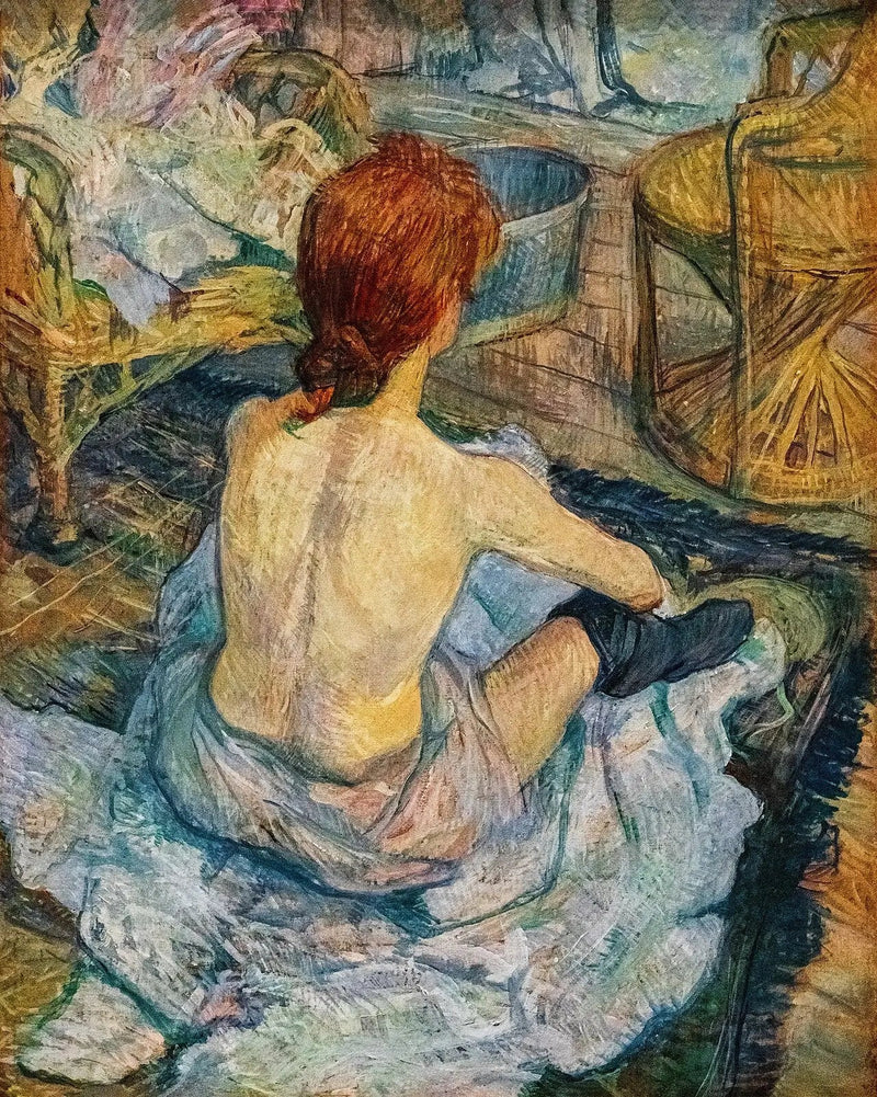 Vessan siivous - Henri de Toulouse-Lautrec