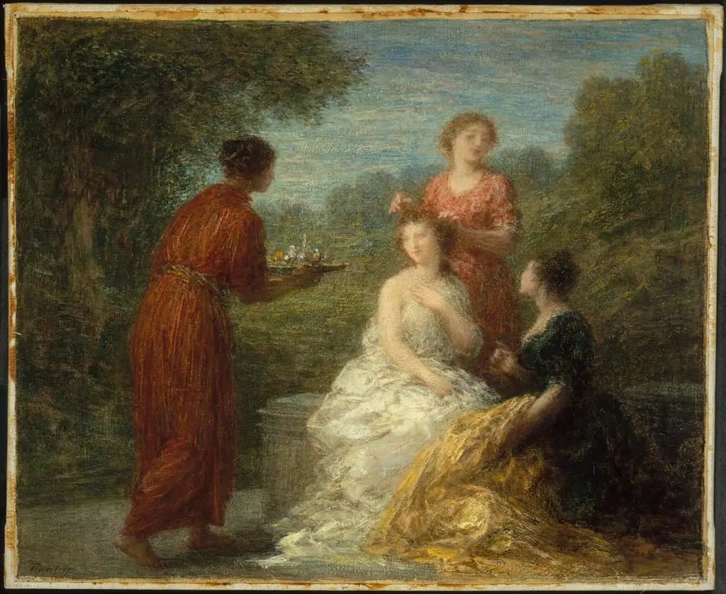 La Toilette - Henri Fantin-Latour - Alpha Reproduction