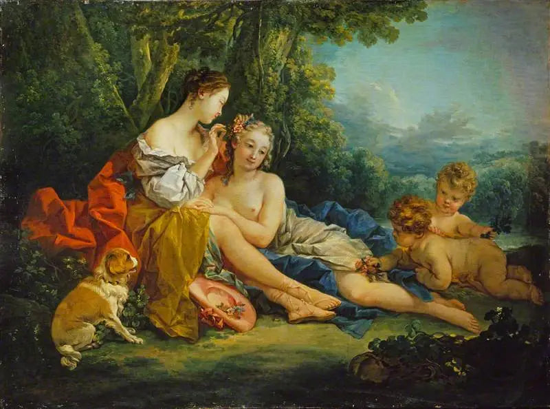 Pastoraalinen wc - François Boucher