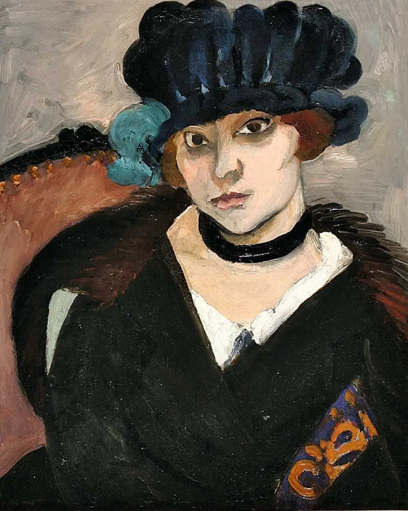 Musta samettihattu - Henri Matisse