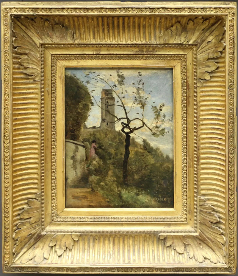 Montlhéryn torni - Jean-Baptiste Camille Corot