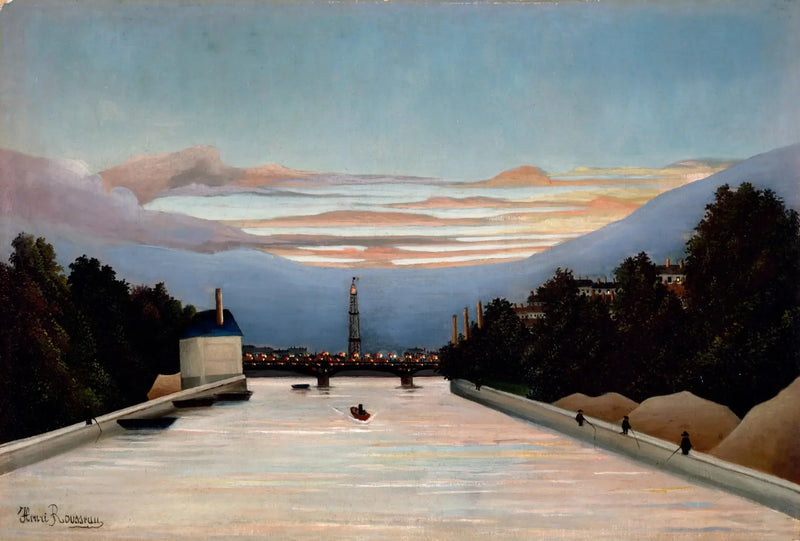 Eiffel-torni - Henri Rousseau