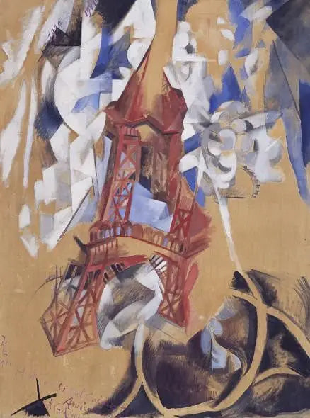 Eiffel-torni - Robert Delaunay
