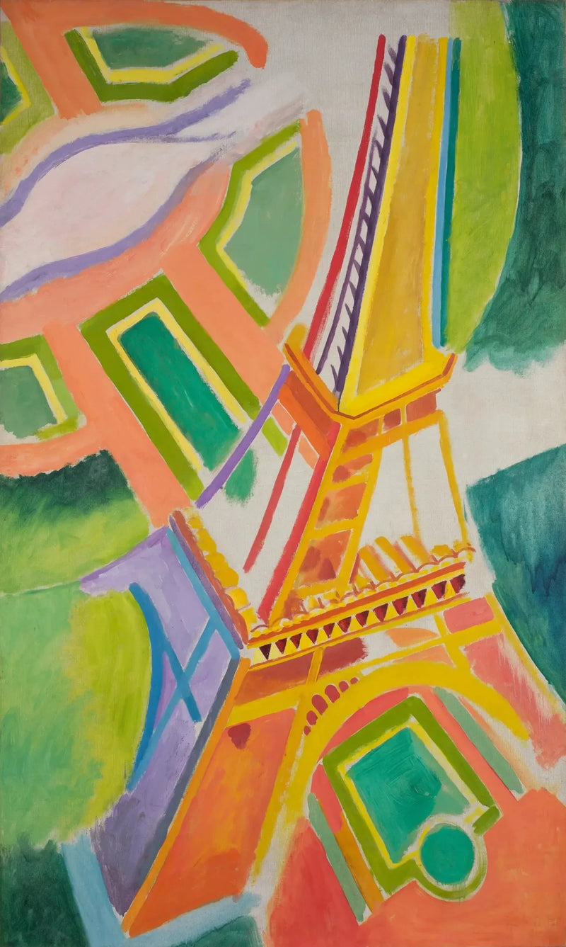 Eiffel-torni - Robert Delaunay