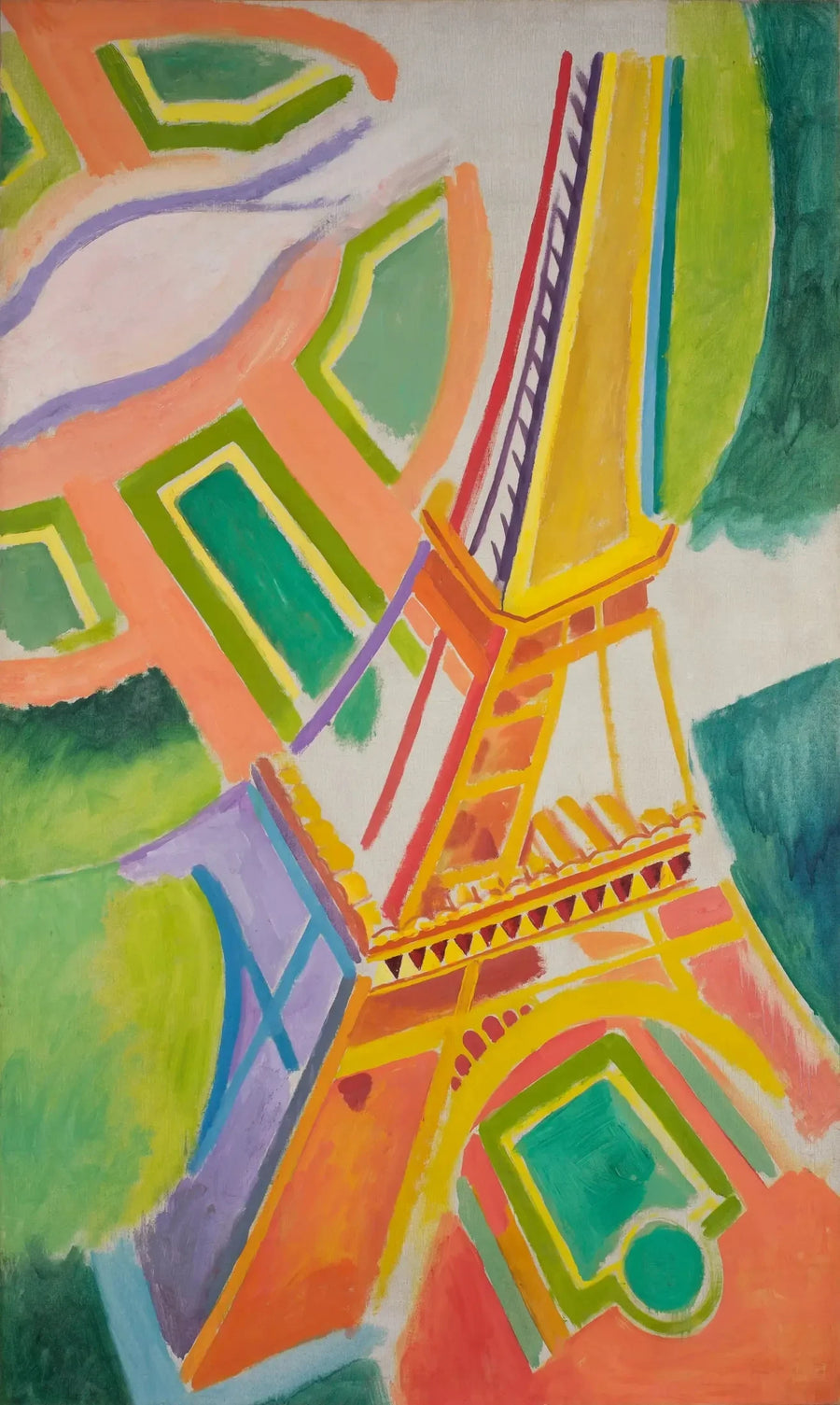 Eiffel-torni - Robert Delaunay