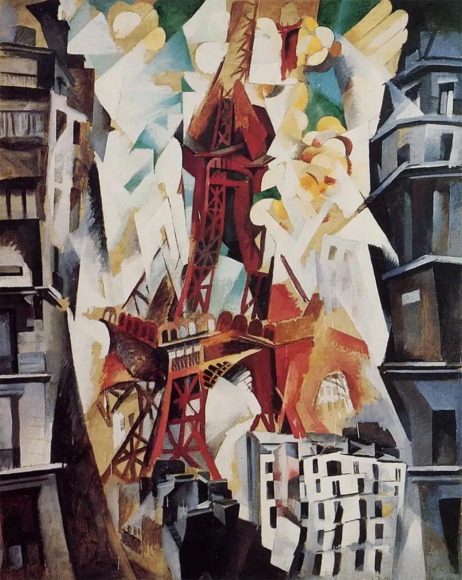 Eiffel-torni - Robert Delaunay
