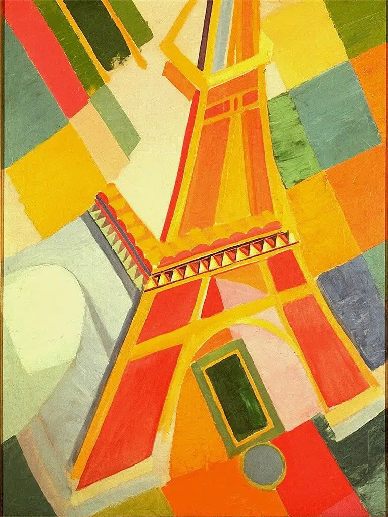 Eiffel-torni - Robert Delaunay