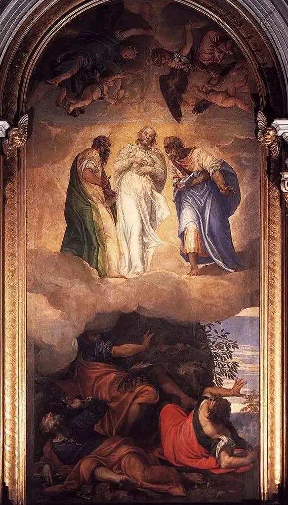 Kristuksen kirkastuminen - Paul Véronèse