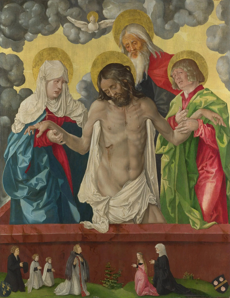 Pyhä Kolminaisuus ja mystinen Pietà - Hans Baldung Grien