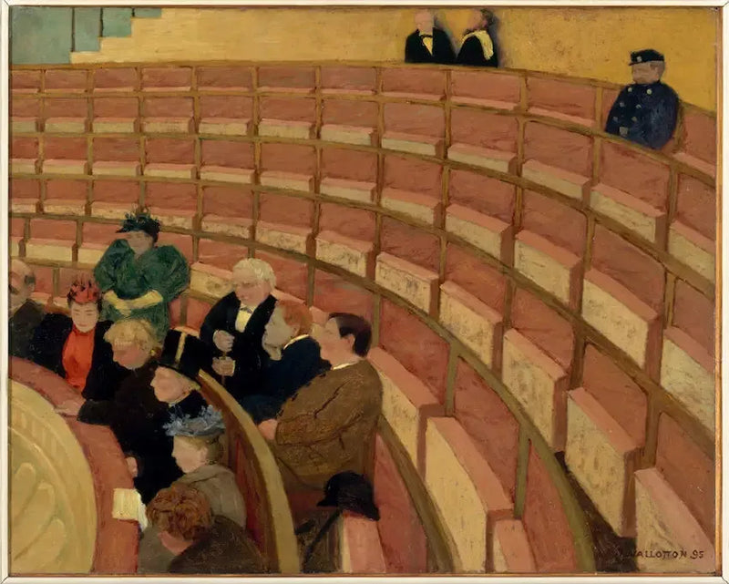 Châtelet-teatterin kolmas galleria - Félix Vallotton
