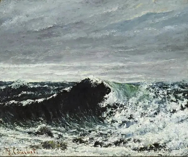 La Vaahtopäälly - Gustave Courbet