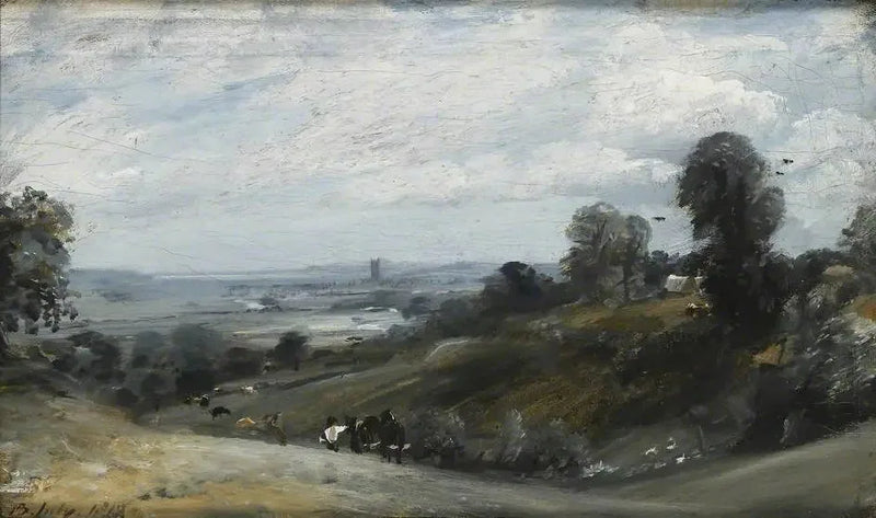 Dedhamin laakso Langhamilta - John Constable