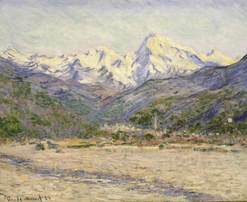 Nervian laakso - Claude Monet