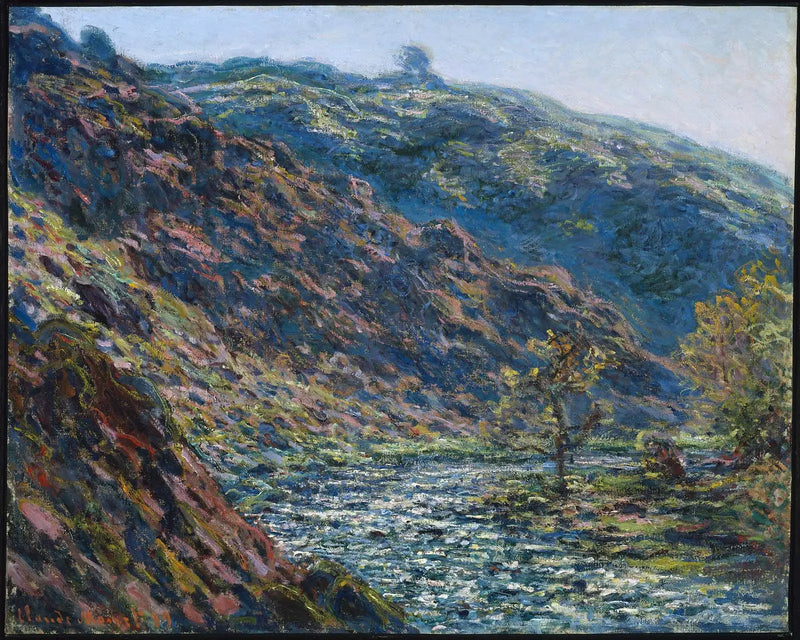Pienen Creuse-laakso - Claude Monet