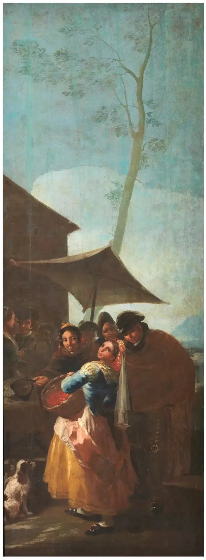 Cenelle-myyjä - Francisco de Goya
