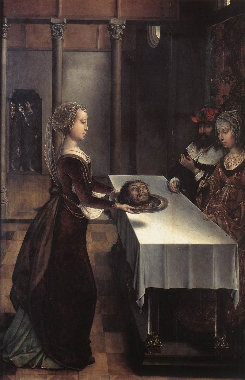 Hérodiaden kosto - Juan de Flandes