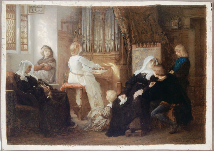 Chapellimestarin leski - Alexandre Cabanel