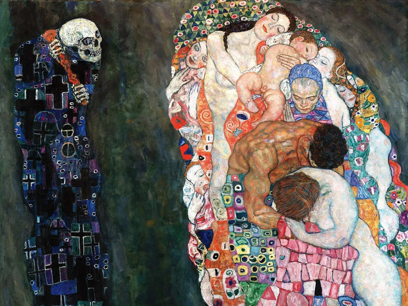Elämä ja Kuolema - Gustav Klimt