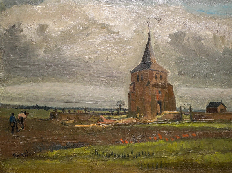 Nuenenin vanha torni - Vincent van Gogh