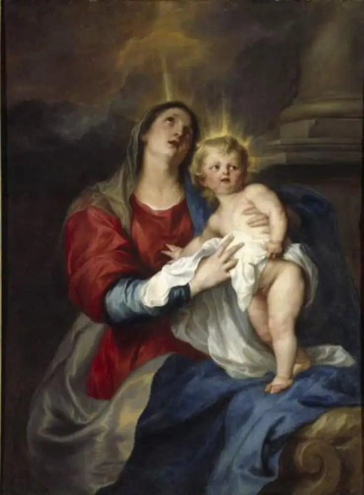 Neitsyt ja lapsi - Antoine van Dyck