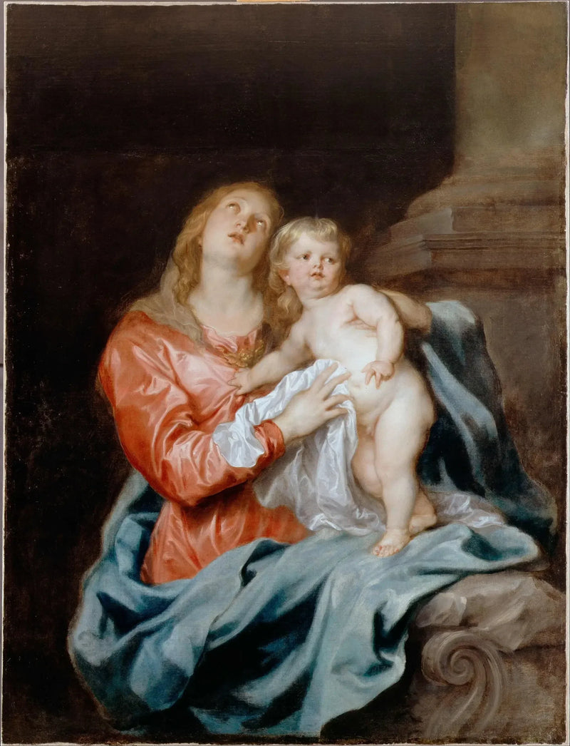 Neitsyt ja lapsi - Antoine van Dyck
