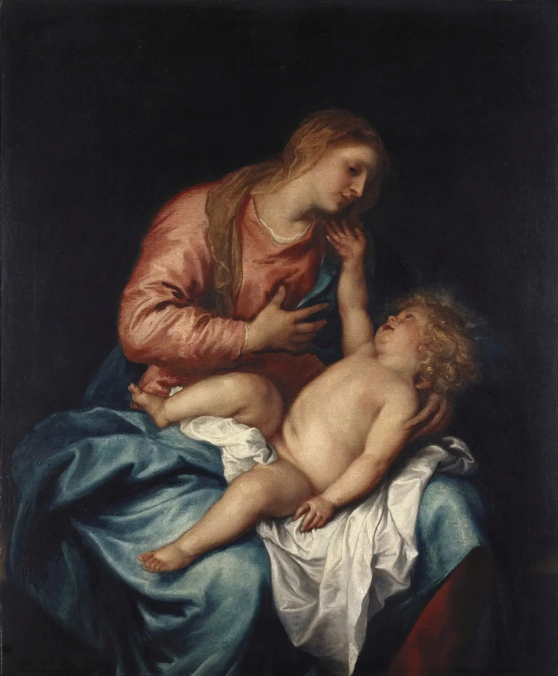 Neitsyt ja lapsi - Antoine van Dyck
