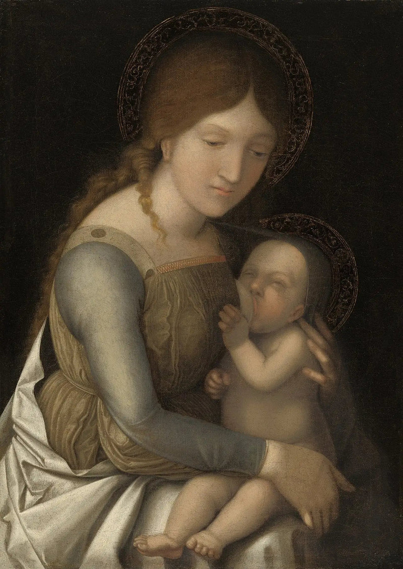 Neitsyt Maria ja lapsi - Antonio da Correggio