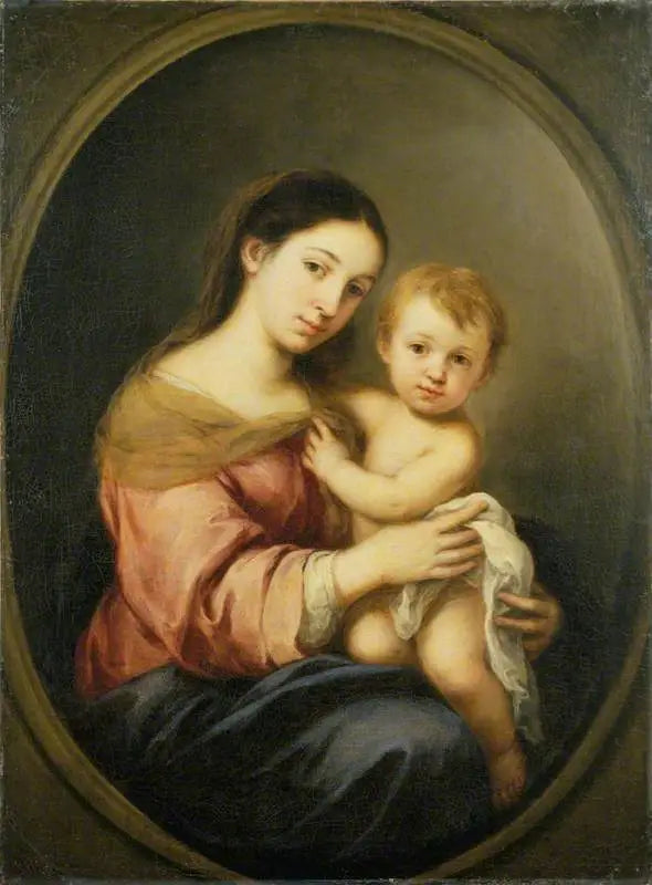 Neitsyt ja lapsi - Bartolomé Esteban Murillo